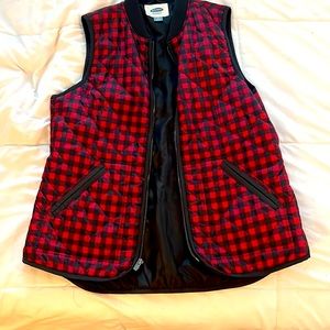 Plaid vest